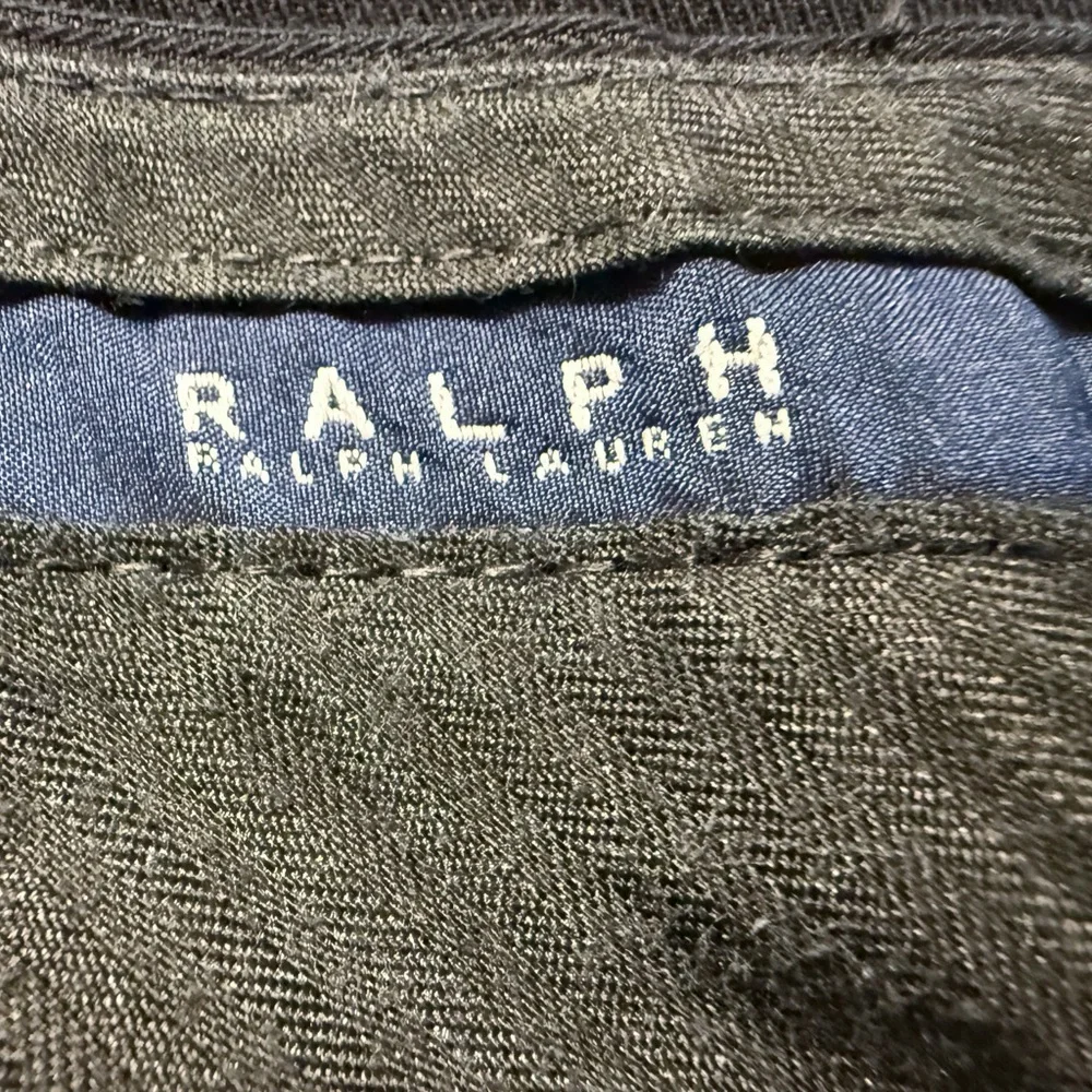 Ralph Lauren Black Chinos Men 38 Short 26 Inseam Straight Leg Hemmed